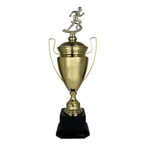 Trofeo de Copa de Metal con Figura Serie M1